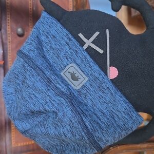 Turtlefur Comfort Stria Brain Shroud SPF 50 Skull Cap Beanie In Color Baltic